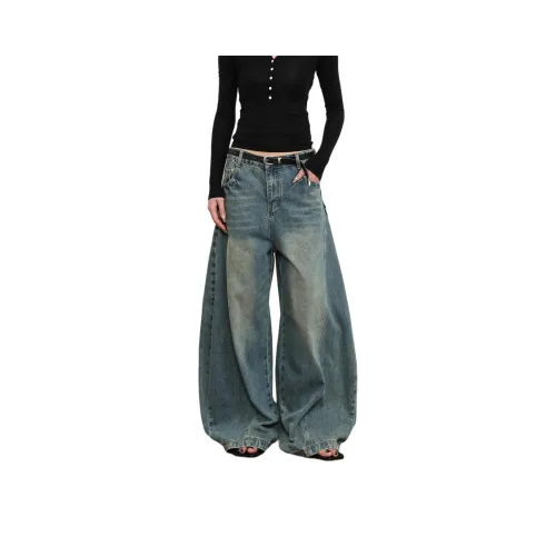 FOREVER 21 Синие Унисекс Джинсы