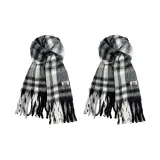 2 шт (Черно-серый + Черно-серый)