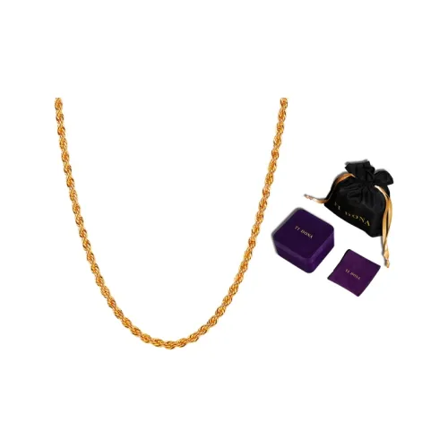 TI DONA Brass Necklaces Унисекс