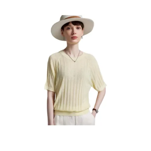 Fog T Рубашка Женская Желтая Тон