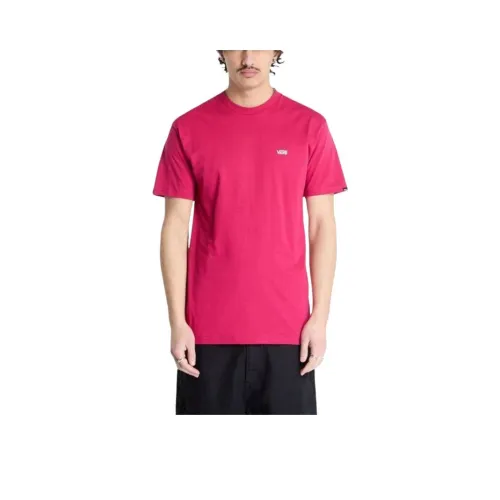 VANS Мужская футболка бордового цвета