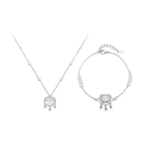 I YOU Синтетические Искусственные Цветные Глазурные Ожерелья Женские