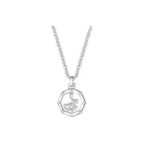 Саньшэн имеет Абрикос Пара Ожерелье Мужское Серебряное