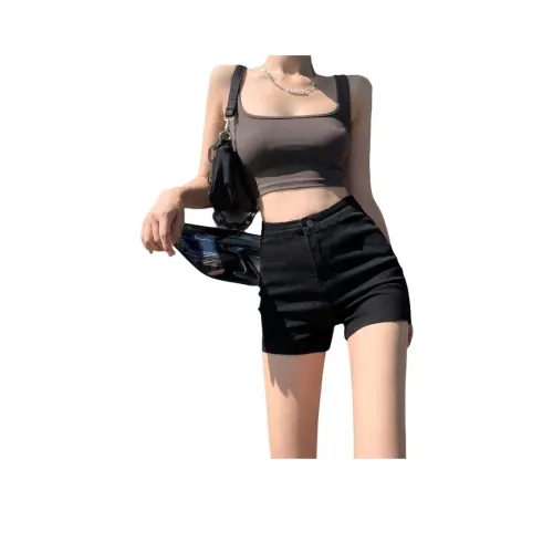 YEARNED Черные Женские Джинсовые Шорты