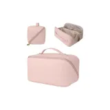 Сумка-подушка розового цвета без логотипа