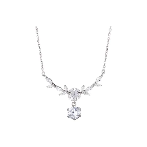 LINGSHIYUE Цветное стекло Ожерелье Женское