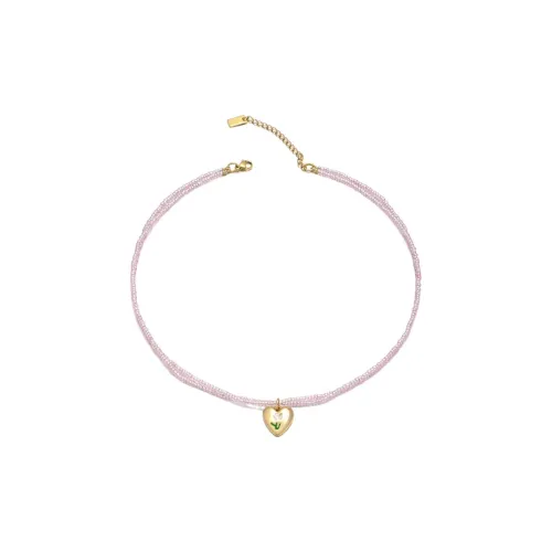 ROAELOVE Титановая сталь Масляный капельный кулон Женские ожерелья