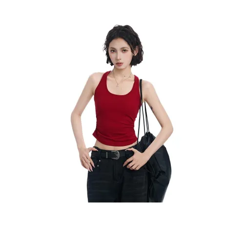 HEISU Анкора Красный Женские Майки