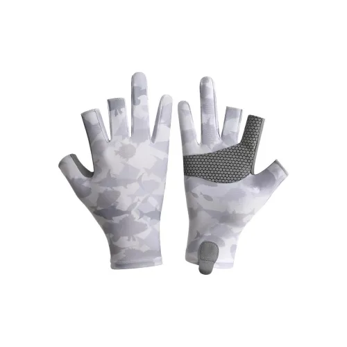 RVVR Ice Silk Vertical Fishing Glove Men's