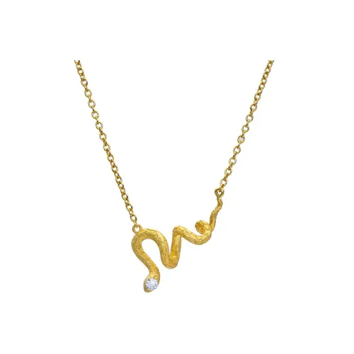 ICEGANG 18К Золото Покрытие Медные Ожерелья Унисекс