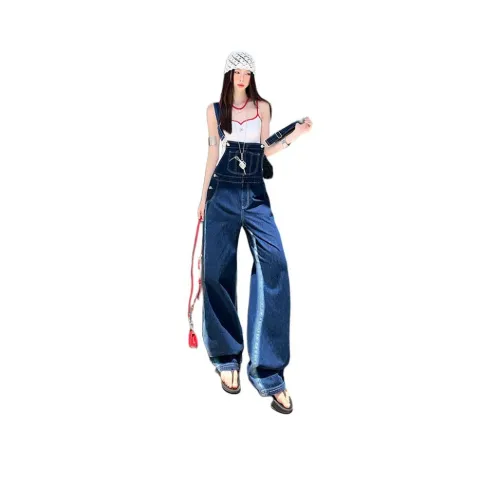 YINLEI Темно-синий Женские Комбинезоны