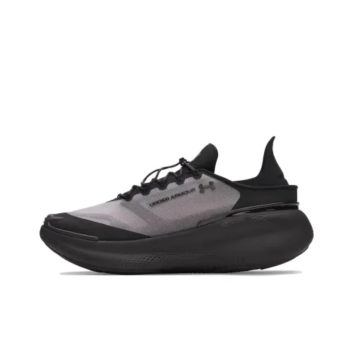 Under Armour Nova Амортизация Дышащий И Устойчивый Дизайн Низкий Топ Casual Унисекс Черный