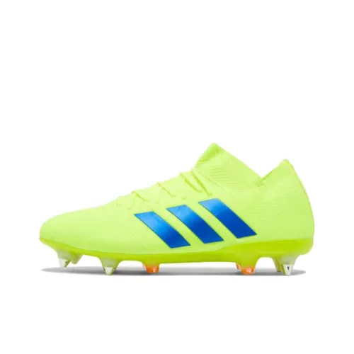 Adidas Nemeziz 18,1 Мужские футбольные бутсы устойчивые к истиранию желтые