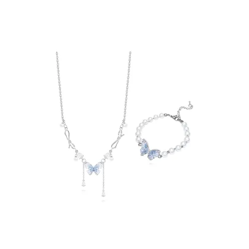 MOREL Искусственная жемчужина Ожерелья Унисекс