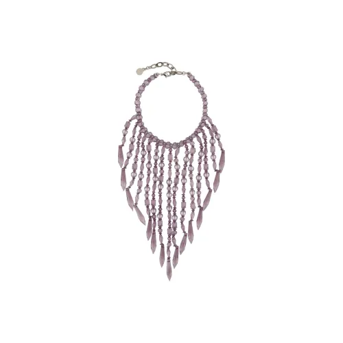 EMPORIO ARMANI Метил Акриловый Эстер Ожерелье Женское Фиолетовое