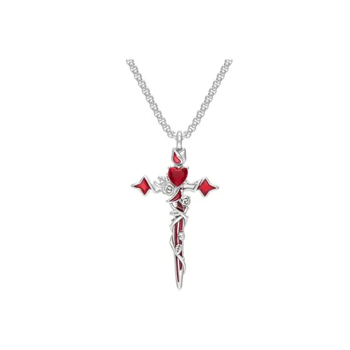 Love Link Титановые стальные ожерелья унисекс