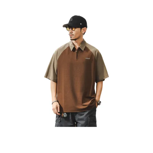 JIELEINUO Мужская рубашка поло