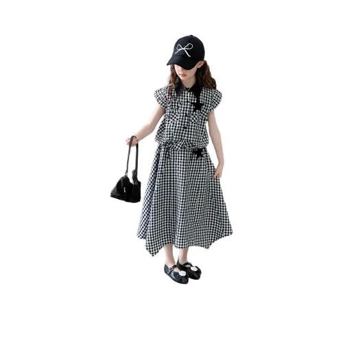 Детский комплект Phytoco с юбкой 2 предмета черный