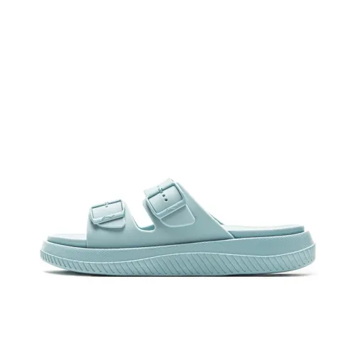 LiNing Slip-resistant Quiet Slippers Men's Blue LiNing Противоскользящие тихие слипоны мужские синие