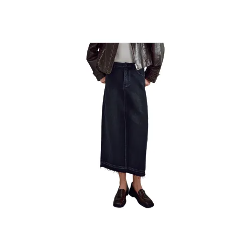 COVERINS Деним Длинная Юбка Женская