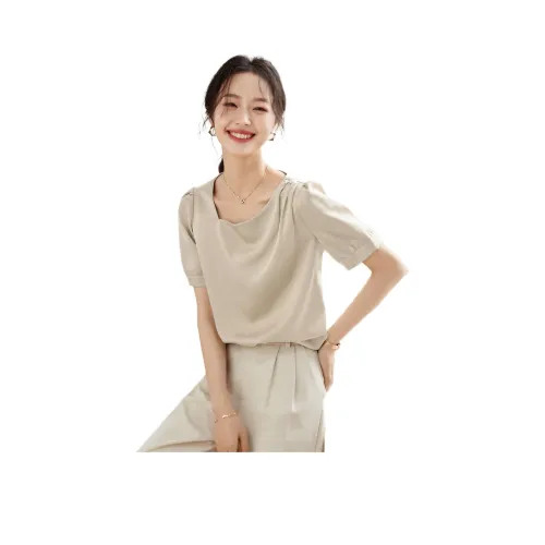 Mo Han Yi Mei Рубашка Женская Шампанское