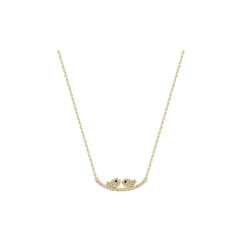 Glam Ever Сплав/Серебряное покрытие/Золотое покрытие Ожерелье Золотое Женское