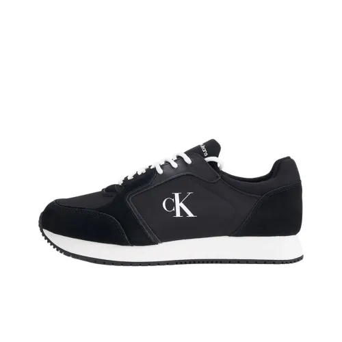 CKJ CALVIN KLEIN JEANS Повседневный Низкий Топ Черный/Белый Мужской