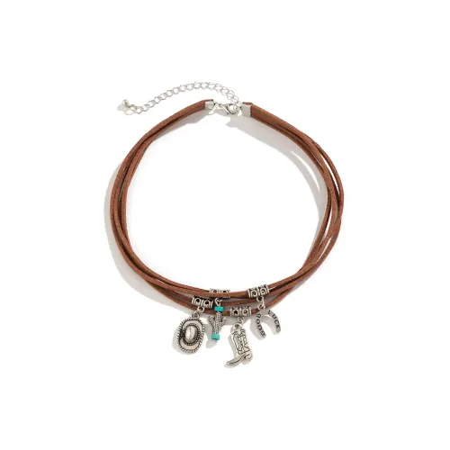 QIANFANGDAHUANGYE Сплав Ожерелья Женские