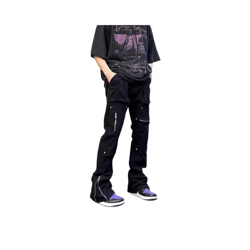 SIL VITIN Мужские карго-брюки черного цвета