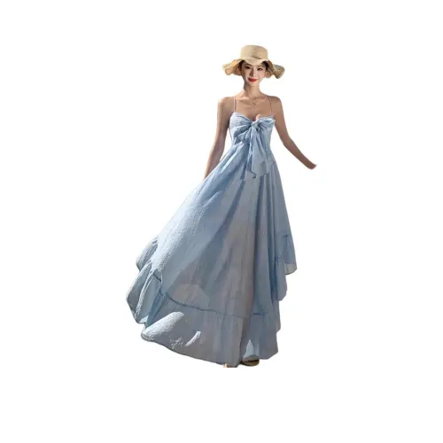 ZCDECO Синие Женские Слиплатья