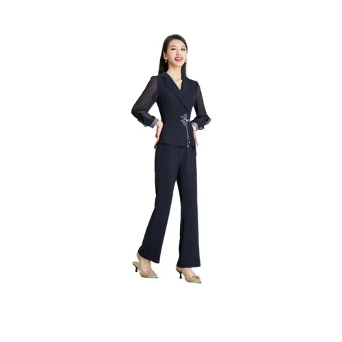 Mylan Повседневный костюм женский темно-синий