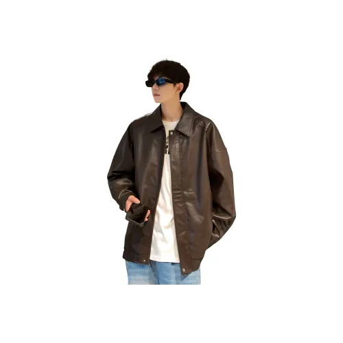 ROSECREED Кожа Куртка Унисекс