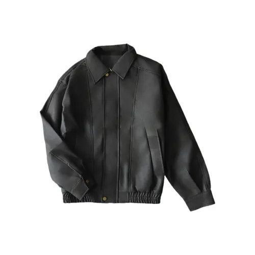 AMBER LIGHT Кожа Куртка Унисекс