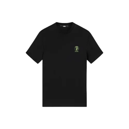 KARL LAGERFELD / Karl Lagerfeld Jeans Черные Мужские T-Рубашки