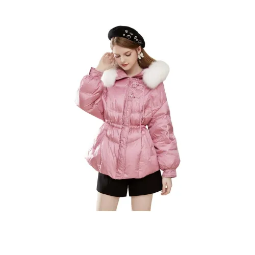 AIVEI Розовый Женский Пуховик