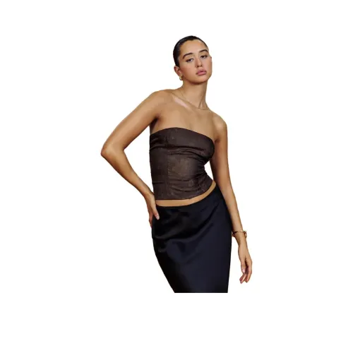 Reformation Giorgia Топ Без бретелей Топ Женский