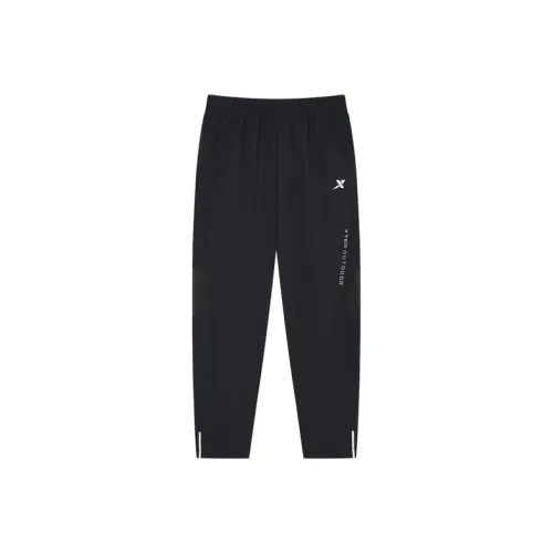 XTEP Вязаные тренировочные штаны чисто черный