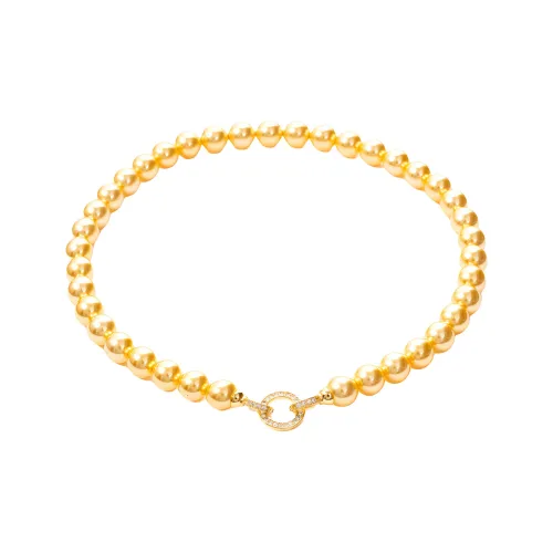 Margarita 14K Золотое покрытие Ожерелья Унисекс