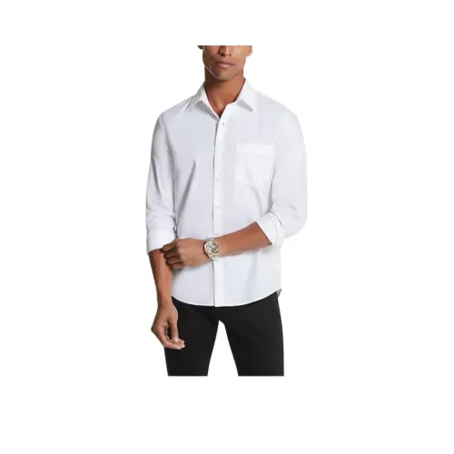 MICHAEL KORS Белые Мужские Рубашки