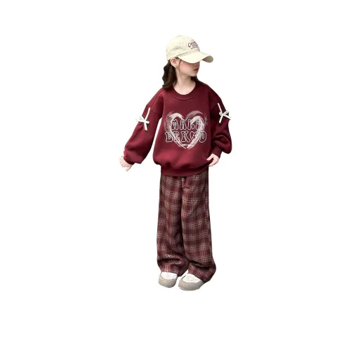 GULIJIA Повседневная спортивная одежда красный подростки