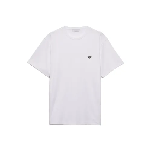 PRADA Белые Мужские T-рубашки