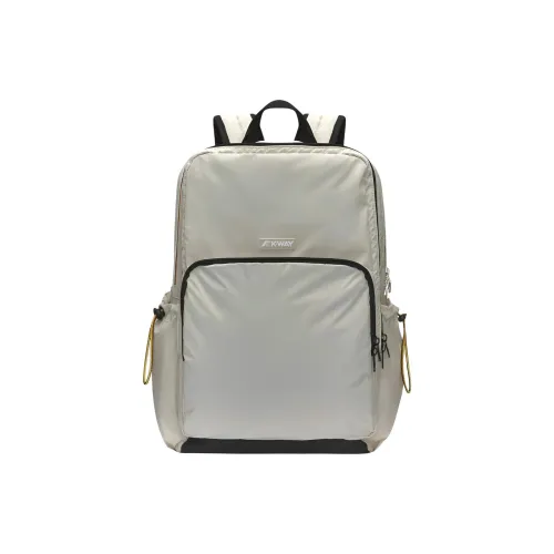 K WAY Рюкзаки Водонепроницаемые Ткань Серый Мужской