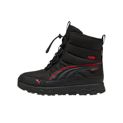 PUMA EVOLVE Puretex Детские ботинки Черные Школьный возраст