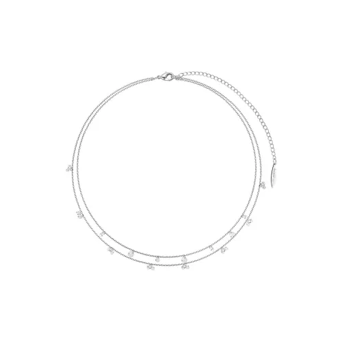 BOONEE ALUS Белое золото с покрытием медные ожерелья женские