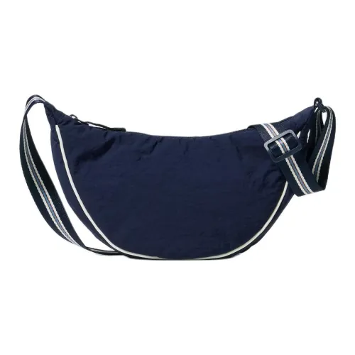 UNIQLO Нейлоновая сумка через плечо сумка на плечо мини унисекс морской синий