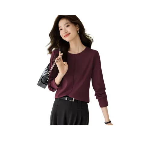 Mo Han Yi Mei T Рубашка Женская Красная