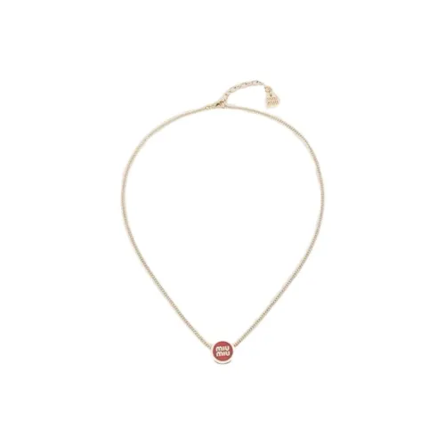 MIU MIU Медный сплав, ожерелье, женское