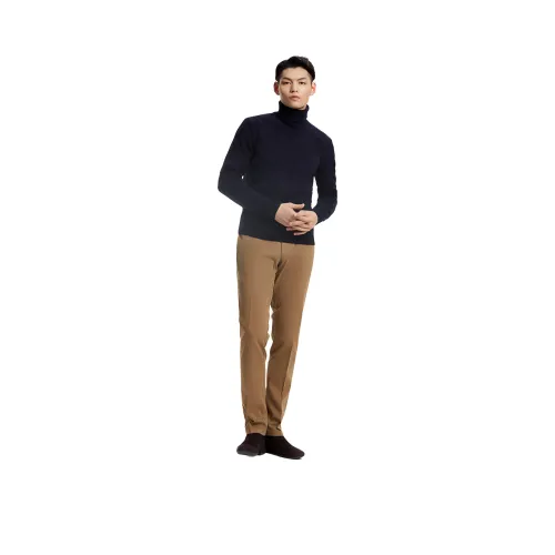 LARDINI Khaki Мужские Повседневные Брюки