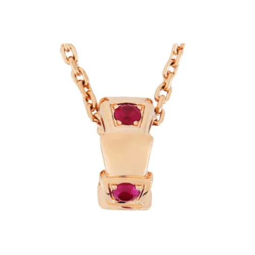 BVLGARI SERPENTI VIPER 18К Розовое золото Ожерелье Унисекс