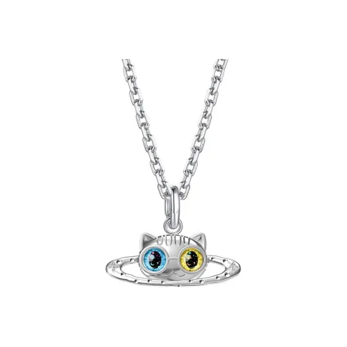 PEACE CAT Медные Ожерелья Унисекс